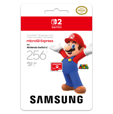 Switch 2 Micro SD Express Samsung EUR 256GB 